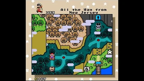 [SMW Hack - JUMP (Janked Up Mario Party)] 6-4: All the Way from New Jersey