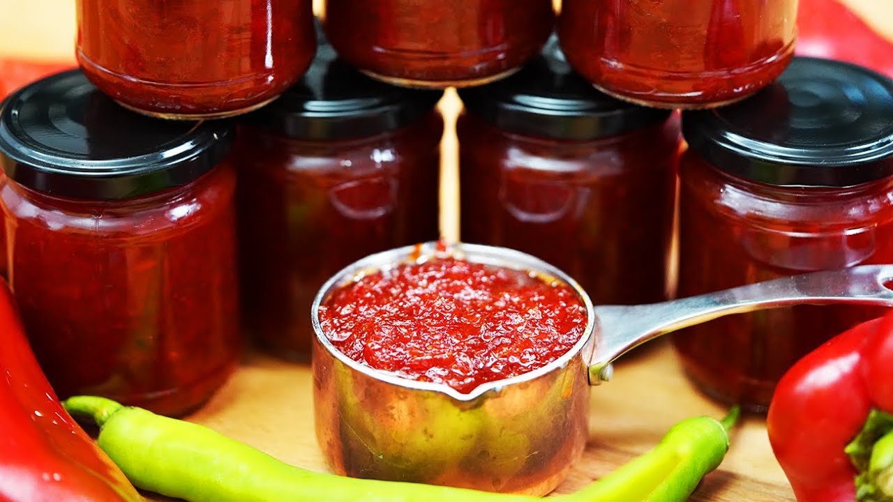 🌶️ Рецепт острого перца, острого перечного варенья с капией, с уксусом + 2 СЕКРЕТА
