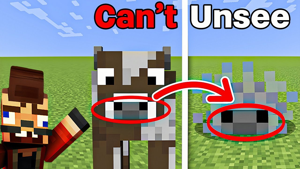 Testing Insane Things YOU CAN'T UNSEE in Minecraft - YouTube