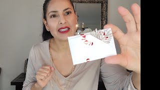Como envolver una tarjeta de regalo