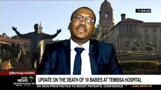 photo Tembisa 10 Babies update on the death of 10 babies at tembisa hospital