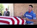 Graveside service and burial for Staff Sgt. Miguel Angel Colon Vasquez