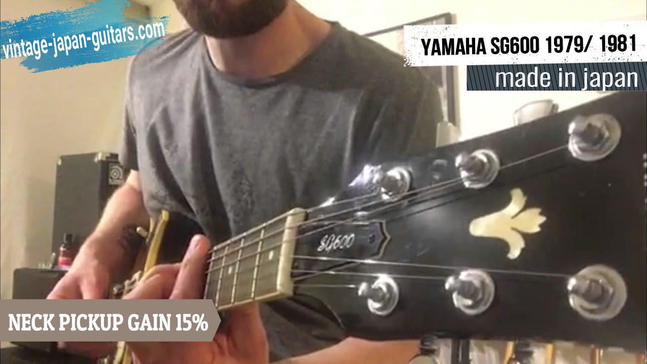 Yamaha SG600 1979-1981 made in japan - www.vintage-japan-guitars
