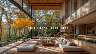 Soft Indoor Forest Cafe Jazz | Soothing Jazz with Warm Fall Ambience for Relaxing, Reading & Focus screenshot 1