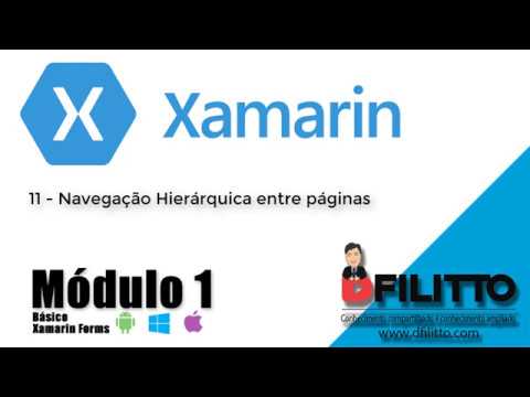 Xamarin Forms - Navegação Hierárquica entre páginas