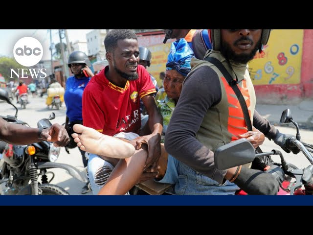 Haiti paralyzed by violence class=