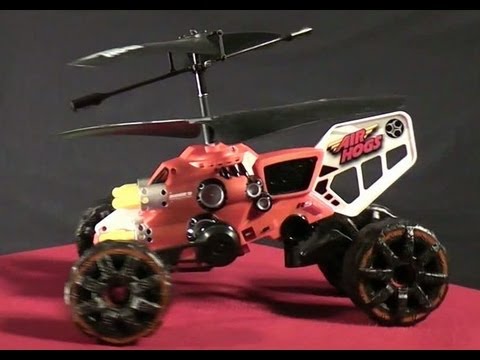 Air Hogs Hover Assault Review / Drive Fly Shoot and Jump.