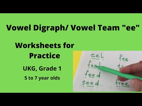 Vowel Digraph 'ee'#