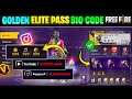 Golden Elite Pass Bio Code || Free Fire Bio Code || Old Elite Pass Bio Code || FF Bio Code