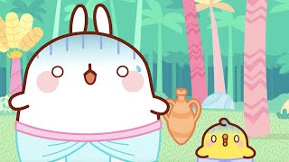 Molang And Piu Piu The Perfume Cartoon For Kids Molang Funny Cartoons