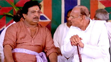 Aaha Movie || Chandra Mohan Comedy Scene || Jagapati Babu,Sanghavi