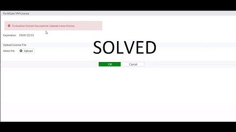[SOLVED] Fortinet firewall license issue (expired) in EVE-NG 100% working | Fortinet | #fortinet