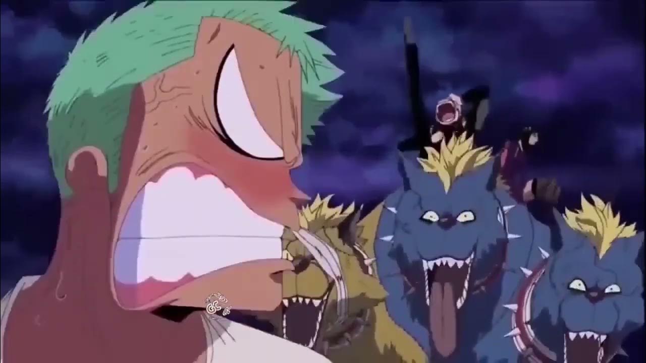 Zoro is afraid of Ghost One Pice Funny Moments YouTube