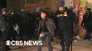 Police making arrests at UCLA encampment