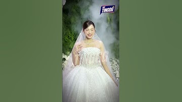 Cận cảnh cô dâu Đỗ Hà tại đám cưới cổ tích: Hoá nàng công chúa bên cạnh chú rể Việt Vương.