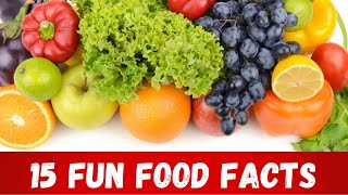 15 Fun Food Facts You Won't Believe Are True!