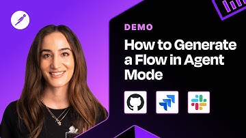 How to Generate a Flow in Agent Mode: Automate GitHub, Jira & Slack