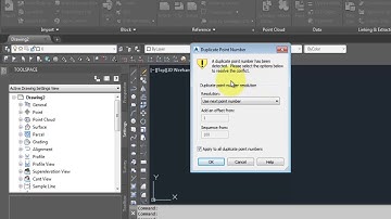 How to delete duplicate points in Autocad Civil 3d using common command Autocad & Civil 3d in Urdu