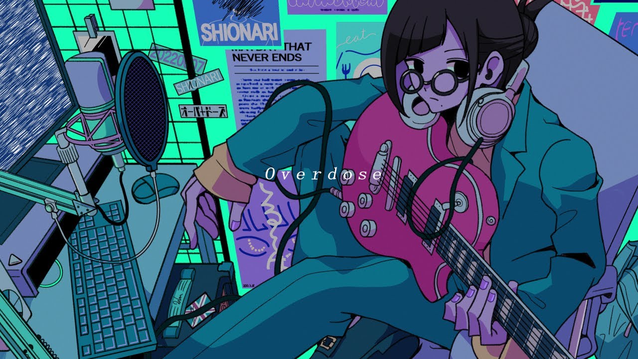 Overdose / なとり - 汐鳴ひめ cover【歌ってみた】 - YouTube