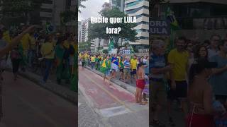 Brazil Protests Against Government. Boa Viagem, Recife, Pernambuco, Brazil