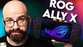 This is the ASUS ROG Ally X: First Impressions