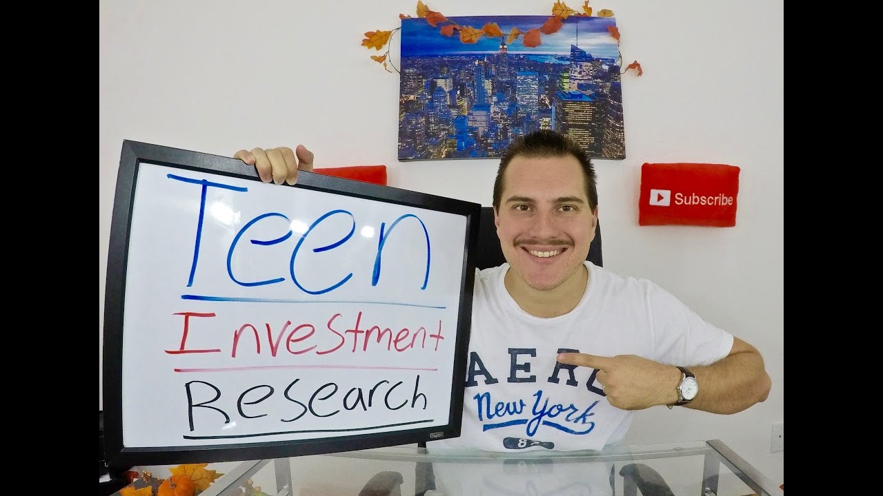 Every Investor MUST WATCH this.. Teenager Research! YouTube