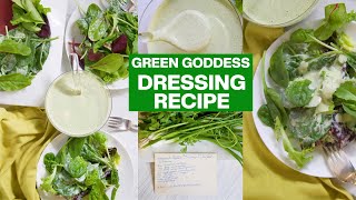 Green Goddess Dressing Recipe