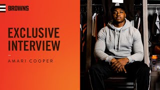 Exclusive Interview w\/ WR Amari Cooper | Cleveland Browns