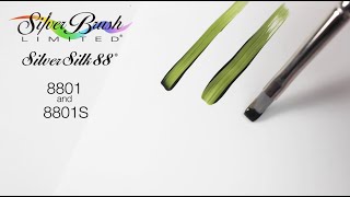 8801/8801S Silver Silk 88® Flat Shader - By Silver Brush Limited