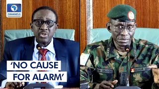 [Full Briefing] Terror Alert: 'No Cause For Alarm', NSA, CDS Assure Nigerians