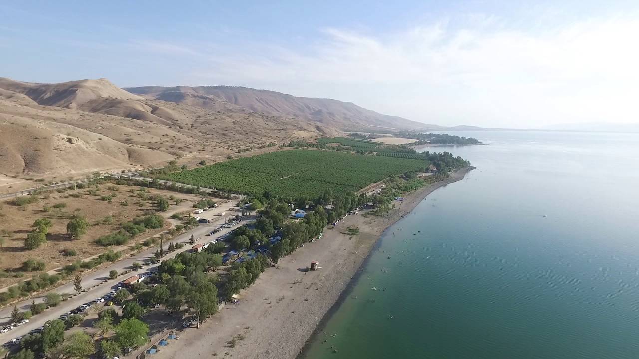 Озеро Кинерет Израиль - YouTube