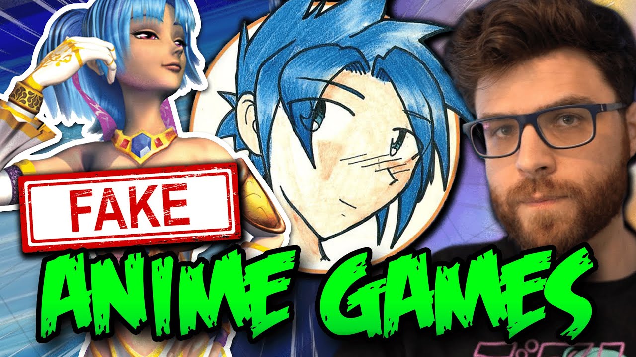 Fake Anime Games - The Lost 2000s Era