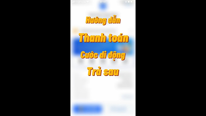 Hướng dẫn nạp thẻ vina trả sau