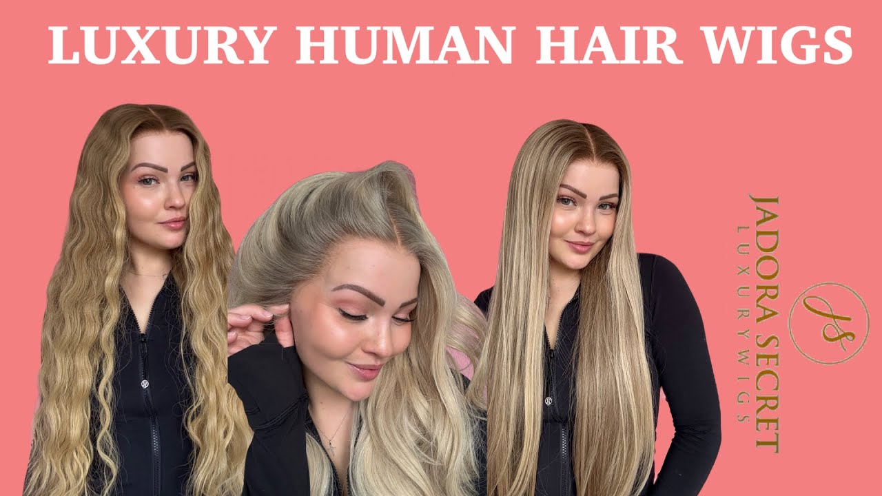 NATURAL, LUXURIOUS HUMAN HAIR WIGS- JADORA SECRET REVIEW: ADELE, SUMMER + STORMI