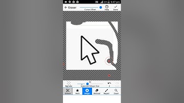 without always visible mouse mouse cursor in Android