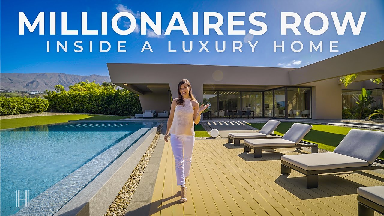 Inside Tenerife’s MILLIONAIRES’ ROW | Touring an Iconic Villa