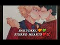 Bakugou x deku  bakudeku stereo hearts