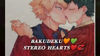Bakugou x Deku / Bakudeku 🧡💚Stereo Hearts