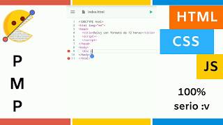 Como crear un reloj con formato de 12hrs, en JS