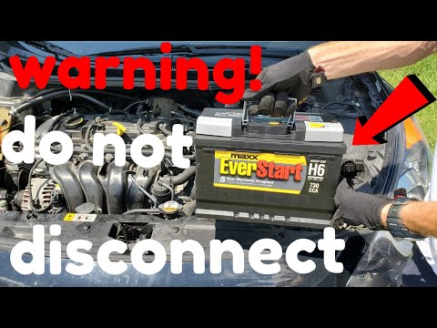 Replace Car Battery Without Losing Memory