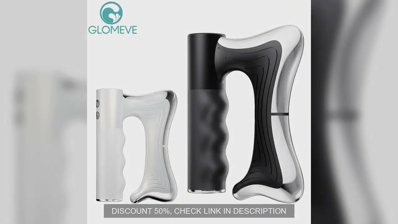 Electric Heating Fascia Knife Muscle Relaxation LCD Vibration Massager Warm Body Lifting Blade Comb