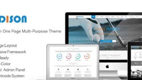 RadiSon | Responsive One Page Joomla Template