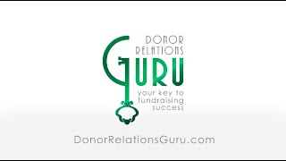 The Donor Relations Guru Philosophy