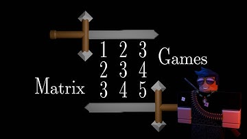 Matrix Games (Second Developer Channel)