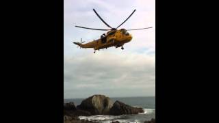 RAF winch from Lundy (High Def)