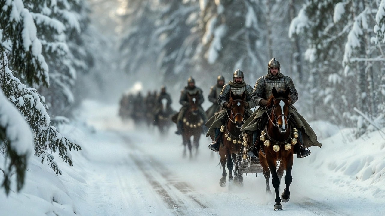 Богатыри Руси ❄️ Сталь и дух, песня о Родине и героизме  Эпическая народная песня 4K