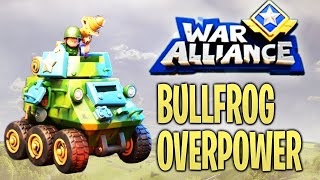 Bullfrog is too Overpower - War Alliance pvp Royale screenshot 5
