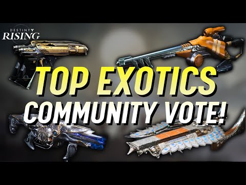 9,000 Players Voted on Destiny: Rising Exotics and Results Are WILD