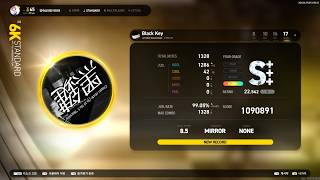 [EZ2ON REBOOT:R] Black Key(흑건) 6K SHD S+++