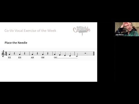 Co-Vo Vocal Exercise of the Week #19 | Place the Needle | Jan. 21, 2024